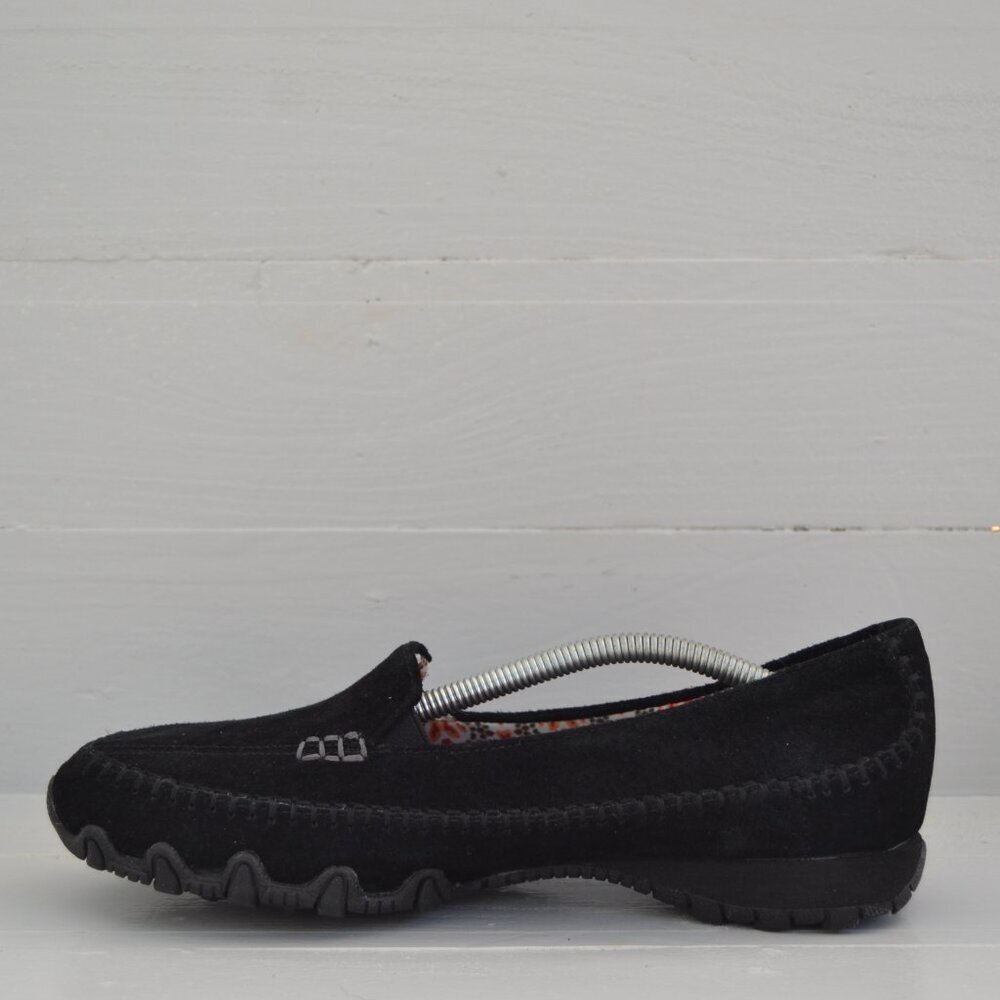Skechers Black Slip On Sneakers Women's 8 Relaxed Fit Memory Foam Shoes 48930 - Picture 6 of 8